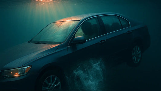 So entkommst Du einem sinkenden Auto: Schritt-für-Schritt-Anleitung